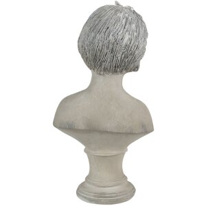 Clayre & Eef 6PR3546 Busto Decorativo Beige 14x9x27 cm