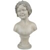 Clayre & Eef 6PR3546 Busto Decorativo Beige 14x9x27 cm