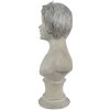 Clayre & Eef 6PR3546 Busto Decorativo Beige 14x9x27 cm
