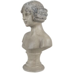 Clayre & Eef 6PR3547 Busto Decorativo Beige 14x10x25 cm