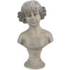 Clayre & Eef 6PR3547 Busto Decorativo Beige 14x10x25 cm