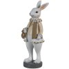 Clayre & Eef 6PR3583 Conejo Decorativo Beige, Blanco 10x8x25 cm