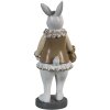 Clayre & Eef 6PR3583 Conejo Decorativo Beige, Blanco 10x8x25 cm