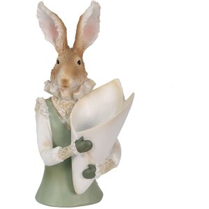 Clayre & Eef 6PR3594 Conejo decorativo Verde,...