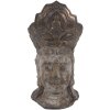 Clayre & Eef 6PR3621 Buda Deco Marrón, Blanco 12x9x22 cm