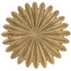 Clayre & Eef 6PR4777 Cuenco Decorativo Color Oro Ø 25x1 cm