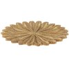 Clayre & Eef 6PR4777 Cuenco Decorativo Color Oro Ø 25x1 cm