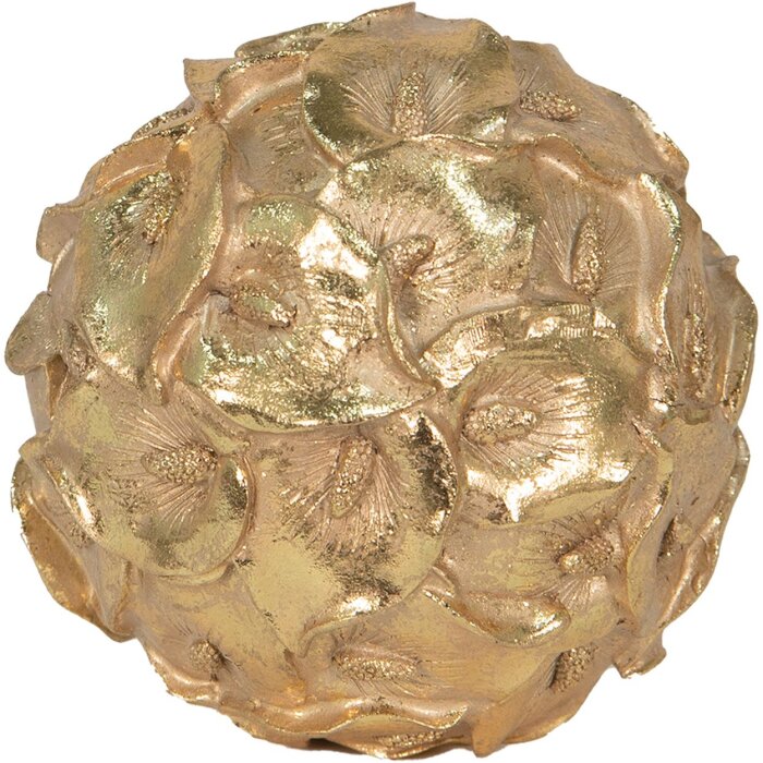 Clayre & Eef 6PR4780 Bola Deco Color Oro Ø 10 cm