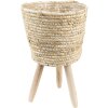 Clayre & Eef 6RO0573 Maceta de interior marrón Ø 22x33 cm