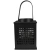 Clayre & Eef 6RO0579L Farol Negro 19x19x25 cm