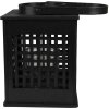 Clayre & Eef 6RO0579L Farol Negro 19x19x25 cm