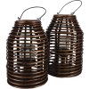Clayre & Eef 6RO0581M Farol Marrón Ø 22x32 cm