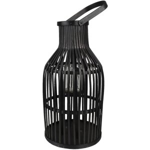 Clayre & Eef 6RO0591 Farol Negro Ø 23x39 cm