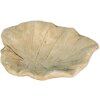 Clayre & Eef 6TE0384 Comedero para pájaros Hoja Beige 22x22x6 cm