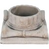 Clayre & Eef 6TE0390S Macetero Interior Gris 21x21x11 cm