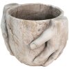Clayre & Eef 6TE0391L Macetero Interior Beige 25x18x17 cm