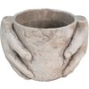 Clayre & Eef 6TE0391S Macetero de interior Beige 21x16x15 cm