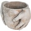 Clayre & Eef 6TE0391S Macetero de interior Beige 21x16x15 cm