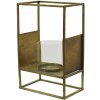 Clayre & Eef 6Y4504 Farol color Cobre 25x15x38 cm