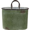 Clayre & Eef 6Y4773 Maceta de interior Verde, Marrón 36x18x25 - 30x15x23 cm