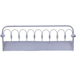 Clayre & Eef 6Y4775 Estante de pared Beige ,Marrón 55x18x21 cm