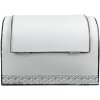 Clayre & Eef 6Y4779 Caja de almacenaje blanca, marrón 30x20x20 cm