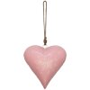 Clayre & Eef 6Y4814L Colgante Bisutería Corazón Rosa 20x6x20 cm
