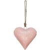Clayre & Eef 6Y4814M Colgante Bisutería Corazón Rosa 15x5x15 cm