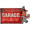 Clayre & Eef 6Y4895 Decoración mural rojo, gris, blanco 50x1x30 cm