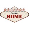 Clayre & Eef 6Y4911 Decoración mural Beige, Rojo 49x1x27 cm