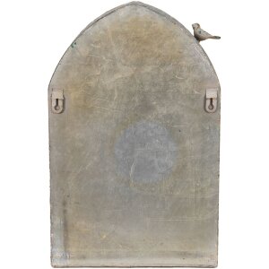 Clayre & Eef 6Y4998 Buzón de Pared Gris 25x10x40 cm