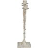 Clayre & Eef 6Y5263 Candelero Blanco 28x12x42 cm