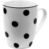 Clayre & Eef BDMU Mug Blanco, Negro 350 ml