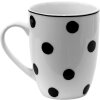 Clayre & Eef BDMU Mug Blanco, Negro 350 ml