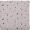 Clayre & Eef HBU21 Funda de Cojín Rosa, Beige 40x40 cm