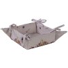 Clayre & Eef HBU47 Panera Rosa, Beige 35x35x8 cm