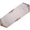 Clayre & Eef HBU65 Camino de Mesa Rosa, Beige 50x160 cm