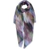 Clayre & Eef JZSC0678 Bufanda Damas Patrón Verde 90x180 cm