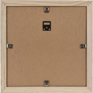 Marco de madera Driftwood 30x30 cm gris oscuro
