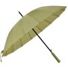 Clayre & Eef JZUM0032LGR Paraguas Adultos Verde Ø 100x80