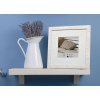 Marco de madera Driftwood 30x30 cm blanco
