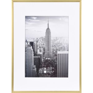 Marco de aluminio Henzo Manhattan oro 30x40 cm con...