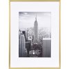 Marco de aluminio Henzo Manhattan oro 30x40 cm con passepartout 20x28 cm