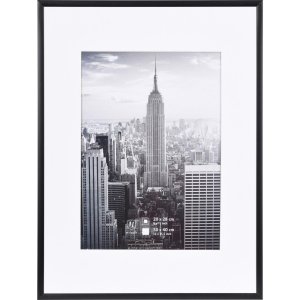 Marco de aluminio Manhattan 30x40 cm negro