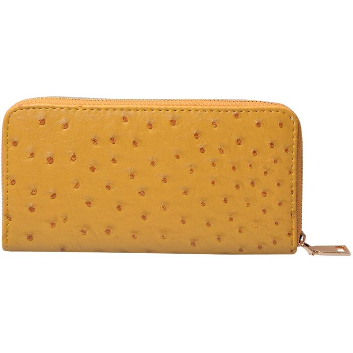 Clayre & Eef JZWA0127Y Billetero Amarillo 19x9 cm