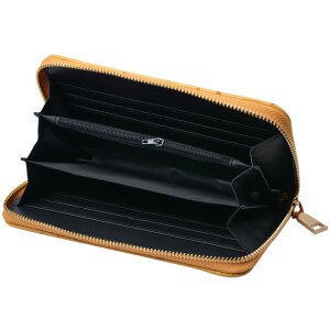 Clayre & Eef JZWA0127Y Billetero Amarillo 19x9 cm