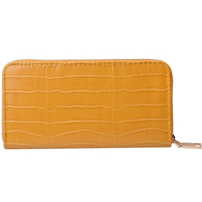 Clayre & Eef JZWA0129Y Billetero Amarillo 19x9 cm