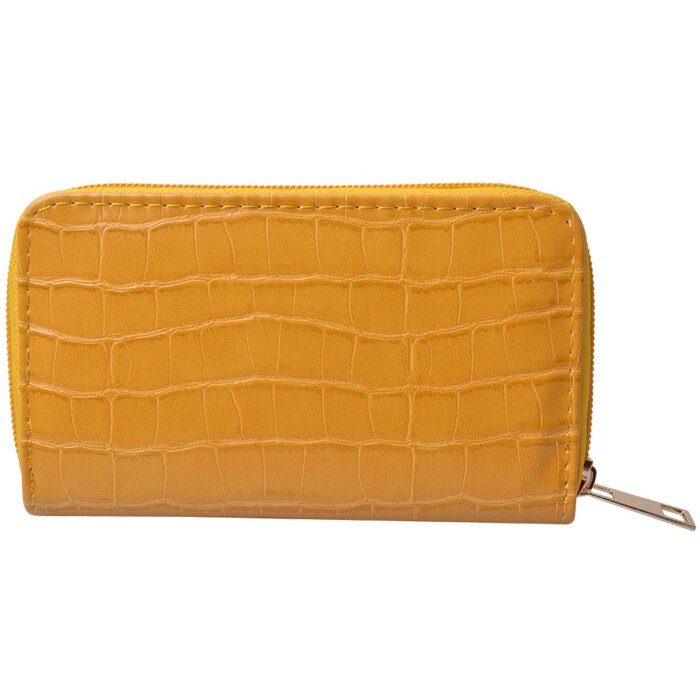 Clayre & Eef JZWA0130Y Billetero Amarillo 19x9 cm