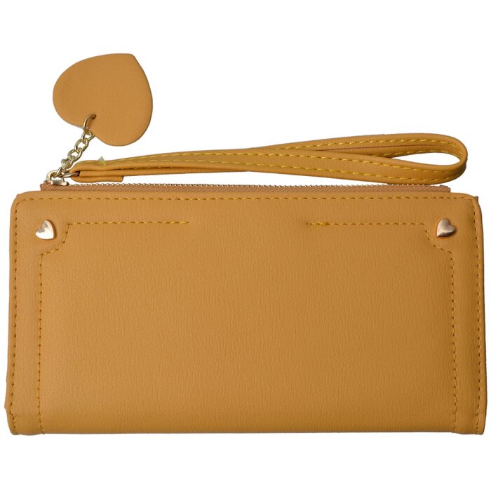 Clayre & Eef JZWA0133Y Billetero Amarillo 19x11 cm