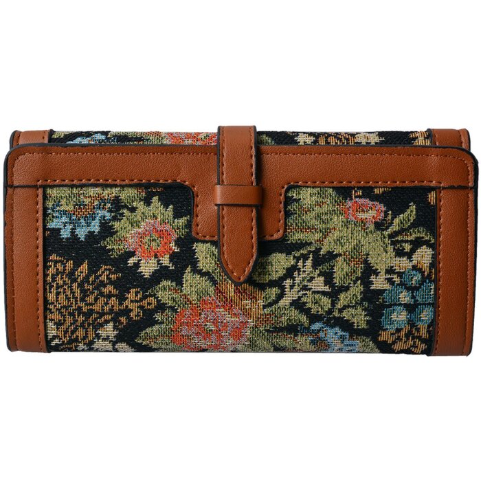 Clayre & Eef JZWA0134 Billetero Negro 19x10 cm